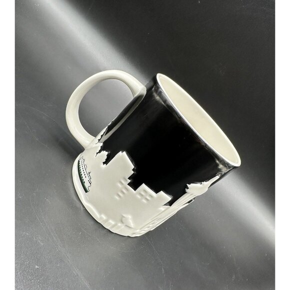 Starbucks Other - Starbucks 2012 Seattle City Mug 18 oz Collectible Large Black and White Skyline